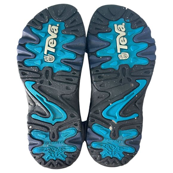 Teva Terradactyl Blue Floral Strappy Sandals Women's Size 9 - Picture 3 of 8